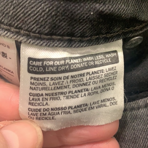 Levi’s 721 High Rise Skinny Black Wash Jean 31x30 - Picture 8 of 10